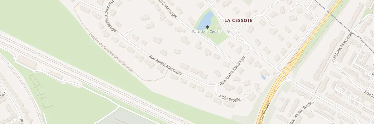 Plan du 20 Rue André Messager à Lambersart