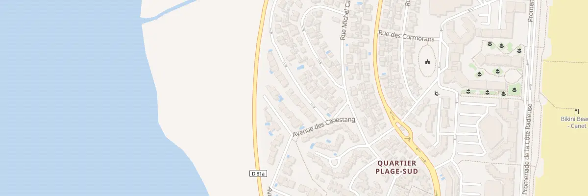 Plan du 48 Rue Miailhes à Canet-en-Roussillon
