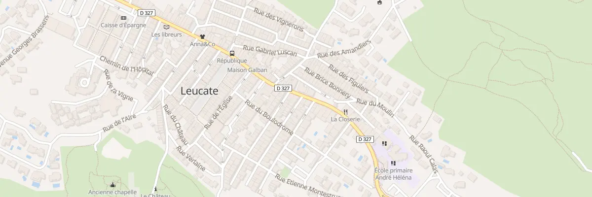Plan du 2 Rue Zozime Ribes à Leucate