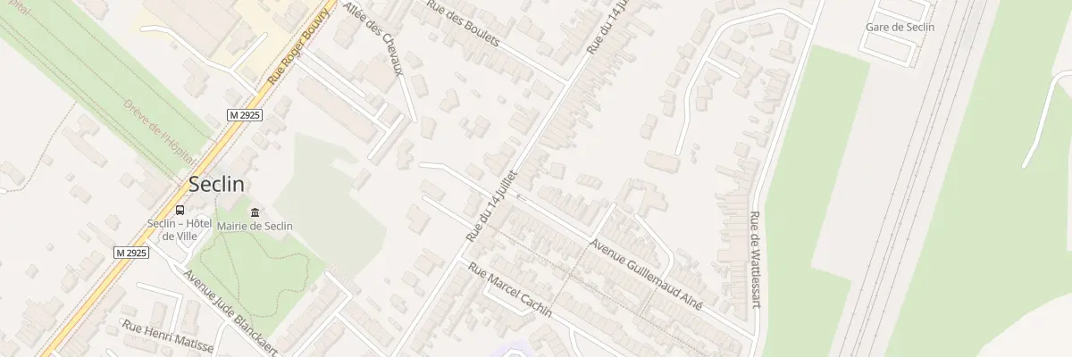 Plan du 147 Rue du Quatorze Juillet à Seclin
