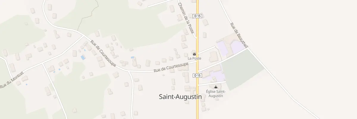 Plan du 4 Rue de Courtesoupe à Saint-Augustin