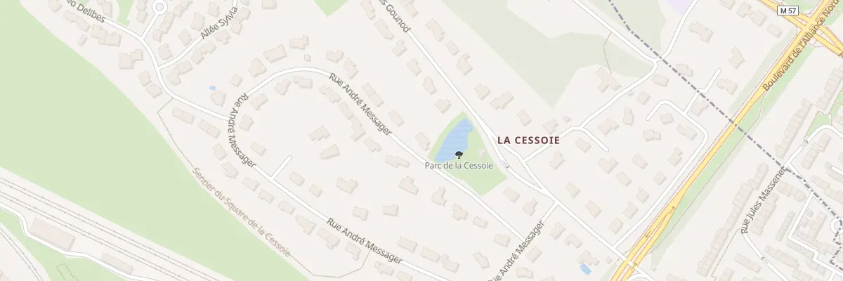 Plan du 61 Rue André Messager à Lambersart