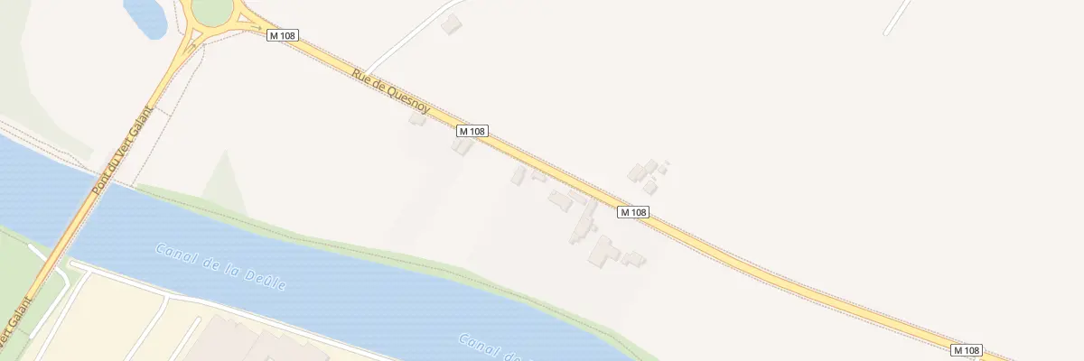 Plan du 2265 Rue de Quesnoy à Wambrechies