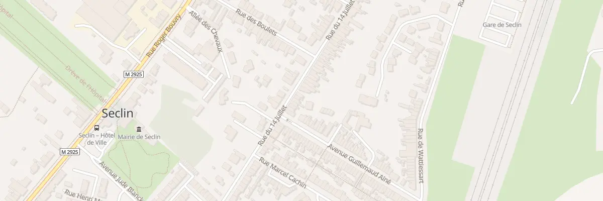 Plan du 141 Rue du Quatorze Juillet à Seclin