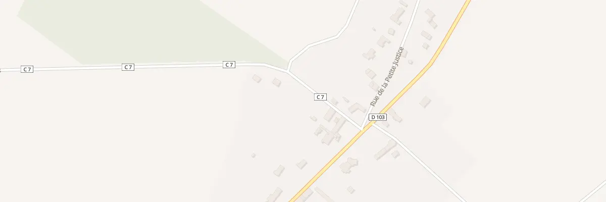 Plan du 3B Rue de Villeneuve-les-ormes à Vallery
