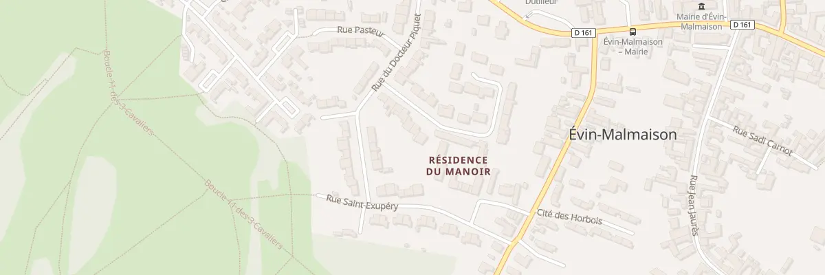 Plan du 12 Rue du 8 Mai à Évin-Malmaison