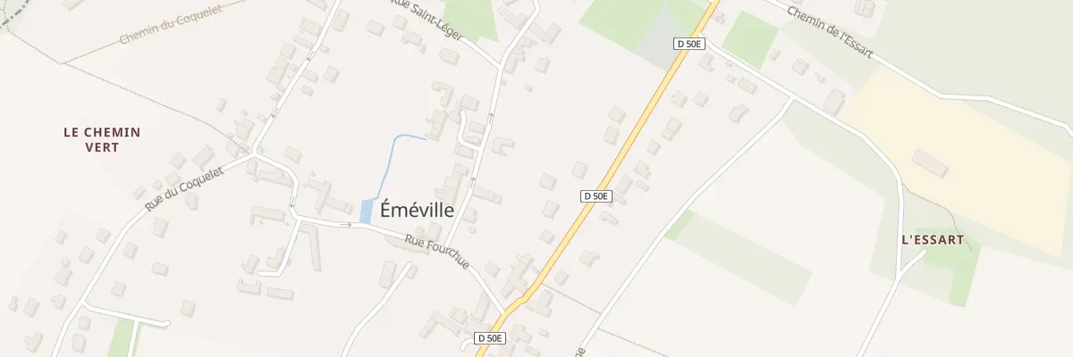 Plan du 33 Rue de la Forêt à Éméville