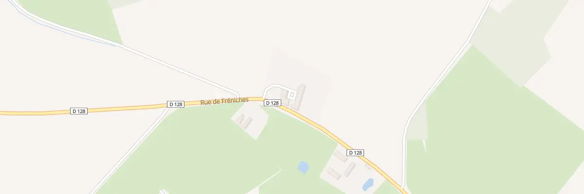 Plan du 944 Rue de Fréniches à Guiscard