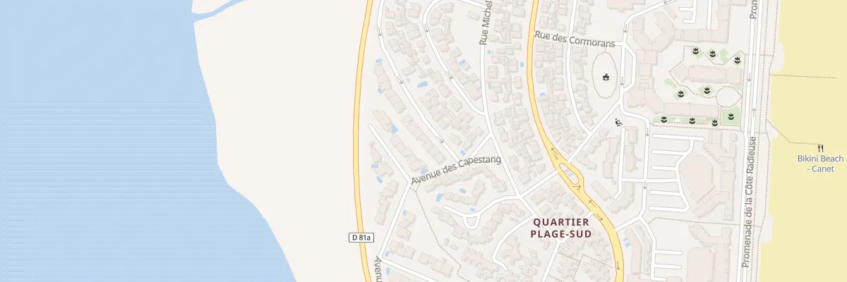 Plan du 52 Rue Miailhes à Canet-en-Roussillon