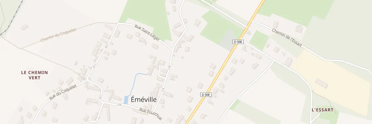 Plan du 16 Rue des Brandons à Éméville