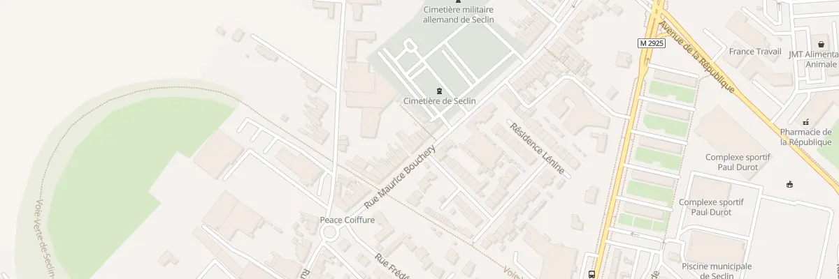 Plan du 111 Rue Maurice Bouchery à Seclin