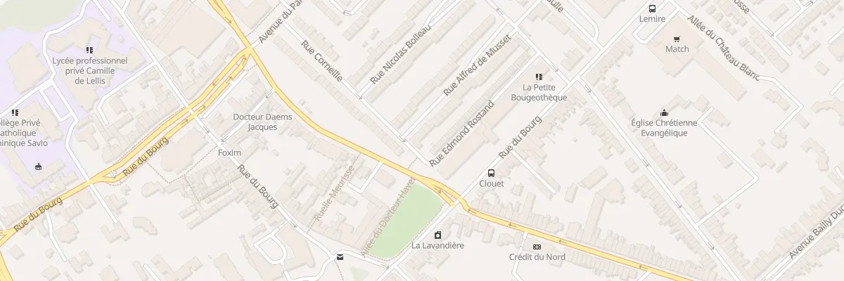 Plan du 4 Rue Alfred De Musset à Lambersart
