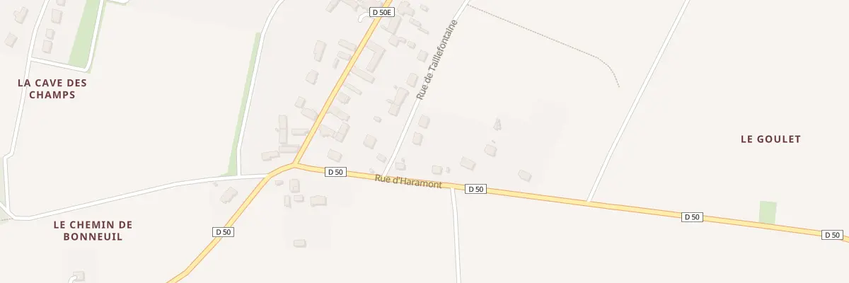 Plan du 4 Rue de Taillefontaine à Éméville