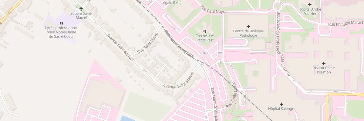 Plan du 88 Rue Henri Ghesquière à Loos