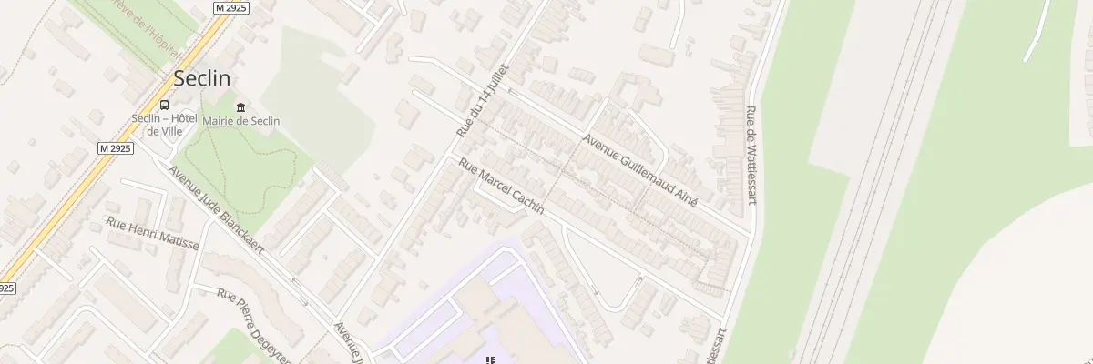 Plan du 15 Rue Marcel Cachin à Seclin