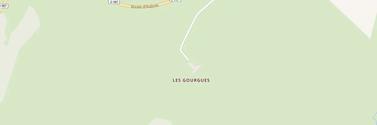 Plan du 61 Rte d’Aubrac à Nasbinals