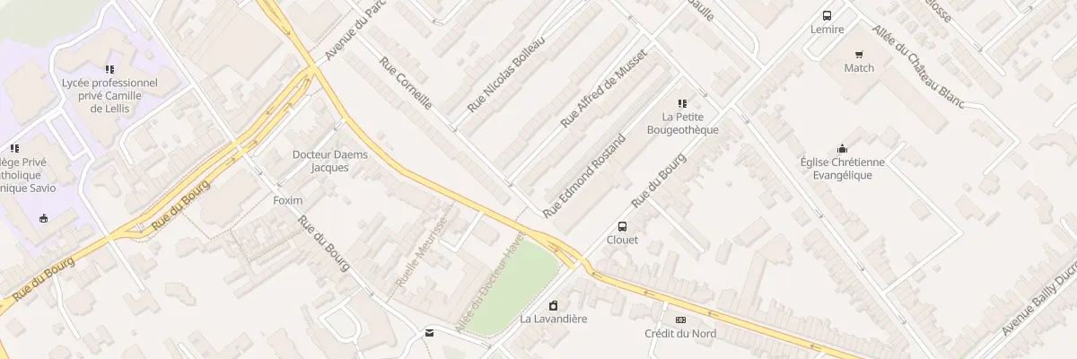 Plan du 6 Rue Alfred De Musset à Lambersart