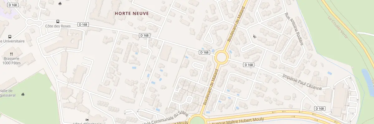 Plan du 9 Imp le Tintoret à Narbonne