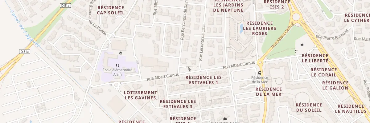 Plan du 37 Rue Bernardin de Saint-Pierre à Saint-Cyprien