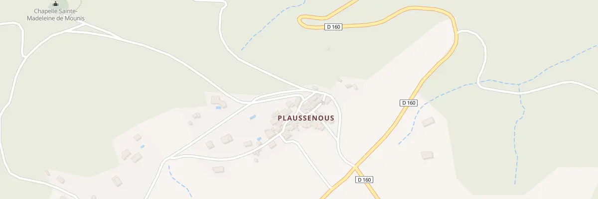 Plan du 5281F Plaussenous à Vieussan