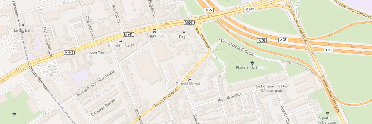 Plan du 16 Rue d’Emmerin à Gœulzin