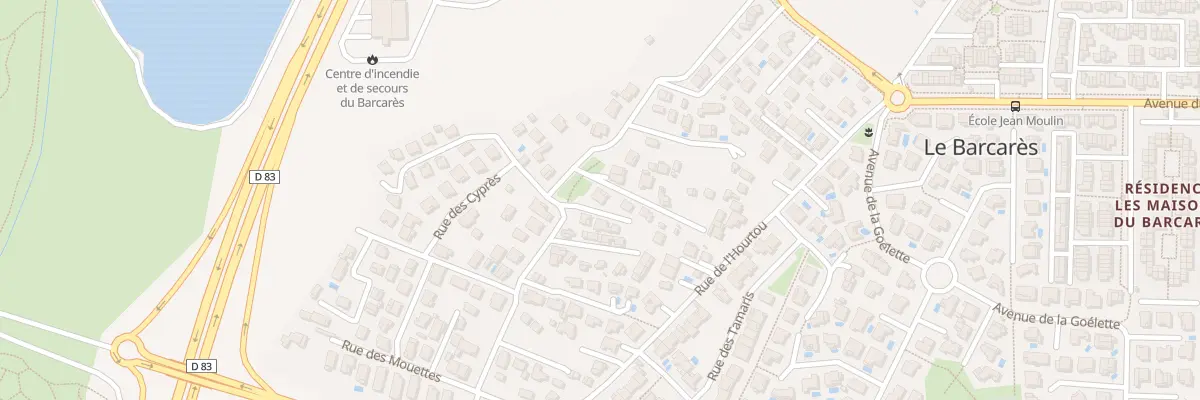 Plan du 12 Rue des Saules Pleureurs au Barcarès