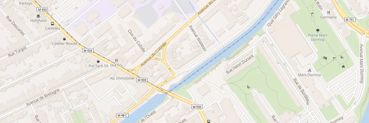 Plan du 6 Av de Soubise à Lambersart