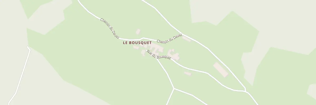 Plan du 5217 Le Bousquet à Saint-Saturnin-de-Lenne