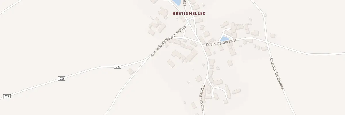 Plan du 4 Imp des Lilas à Pougny