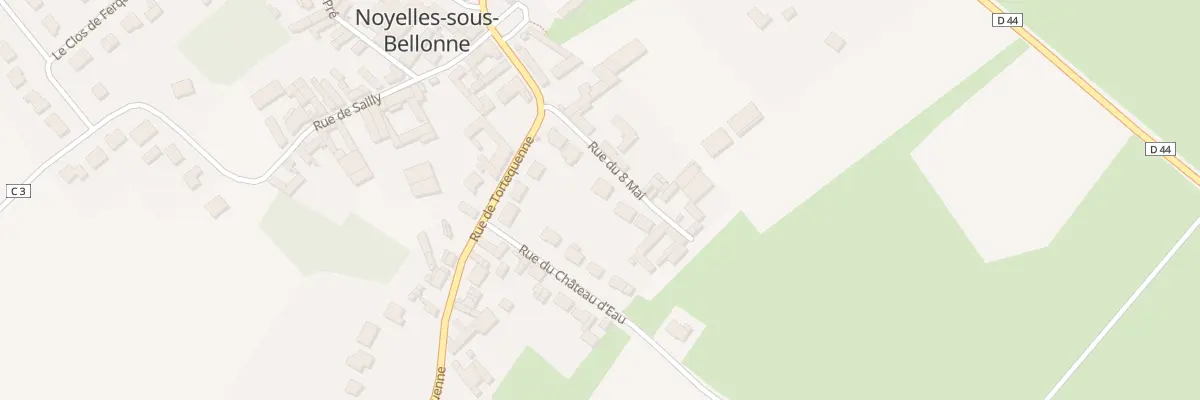 Plan du 8 Rue du Huit Mai à Noyelles-sous-Bellonne