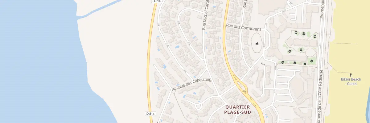 Plan du 49 Rue Miailhes à Canet-en-Roussillon
