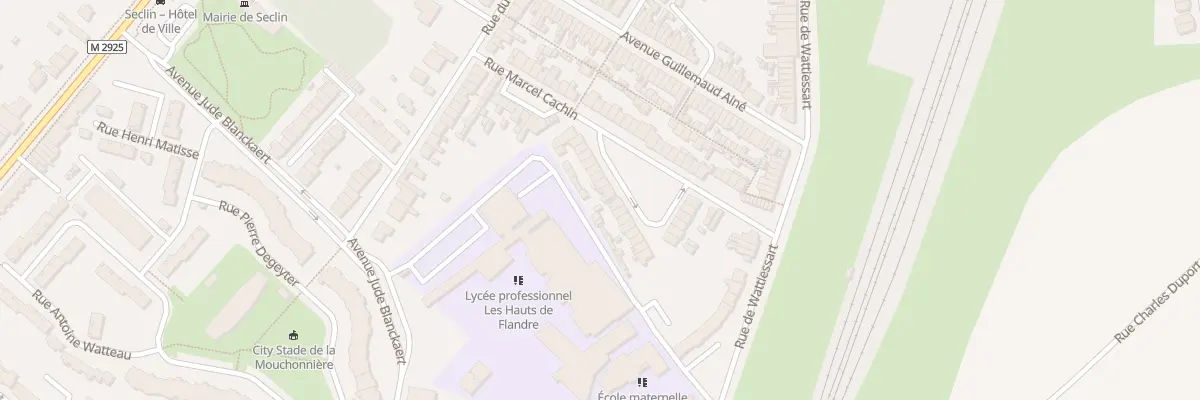 Plan du 18 Sq Andre Cateaux à Seclin