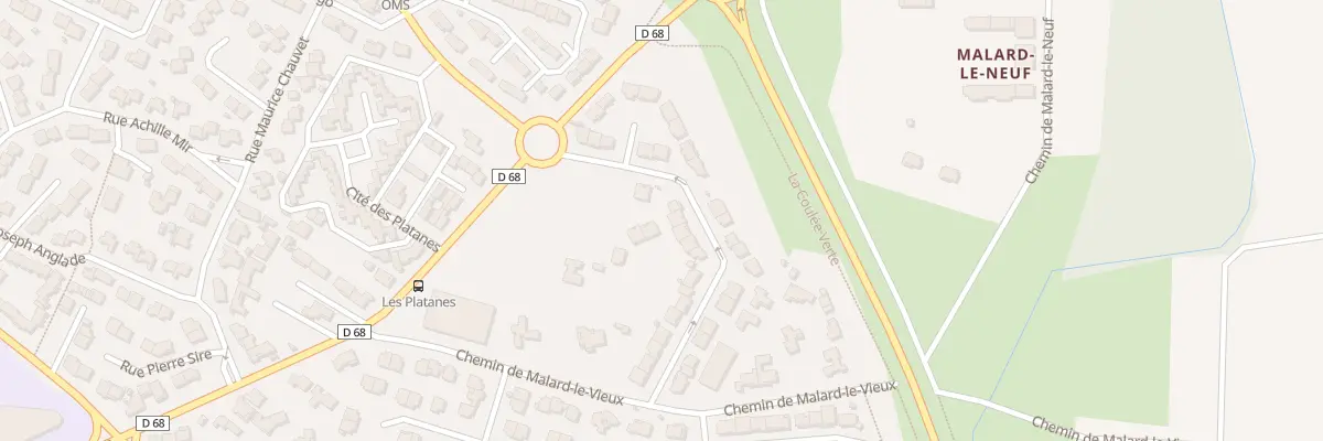 Plan du 33 Rue Jean-pierre Mérono à Narbonne