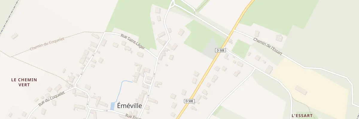 Plan du 18 Rue des Brandons à Éméville