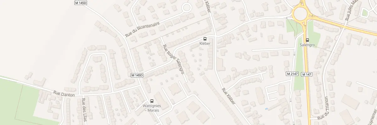Plan du 157 Rue Roger Salengro à Wattignies