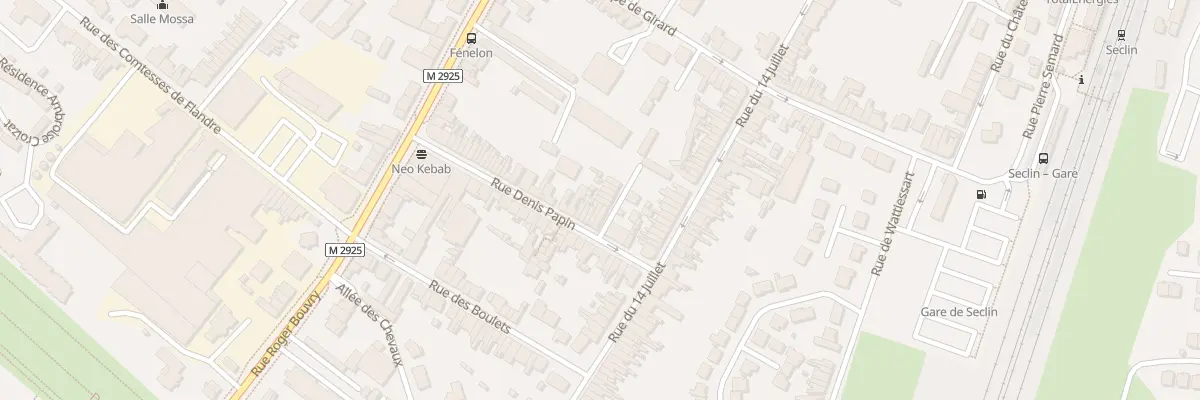 Plan du 1 Imp Collette Rue Denis Papin à Seclin