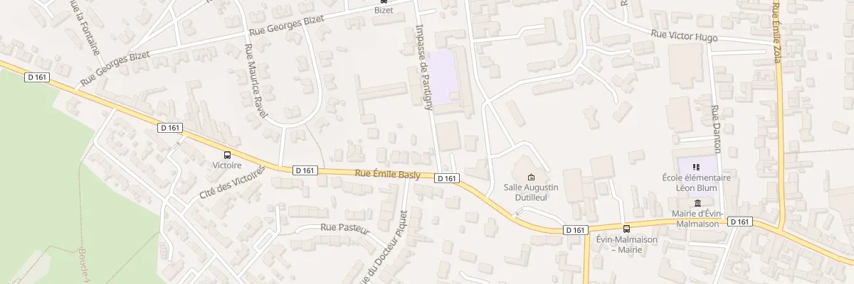 Plan du 148 Rue Emile Basly à Évin-Malmaison