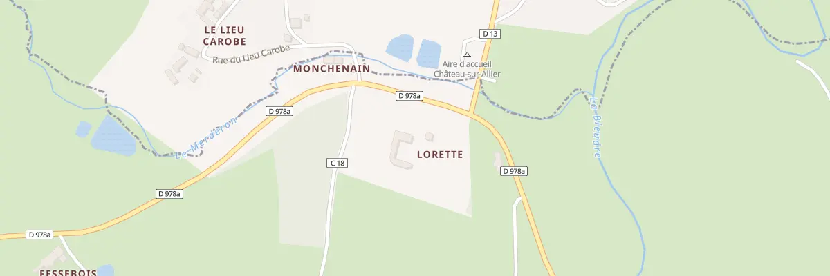 Plan du 5182 Lorette au Veurdre