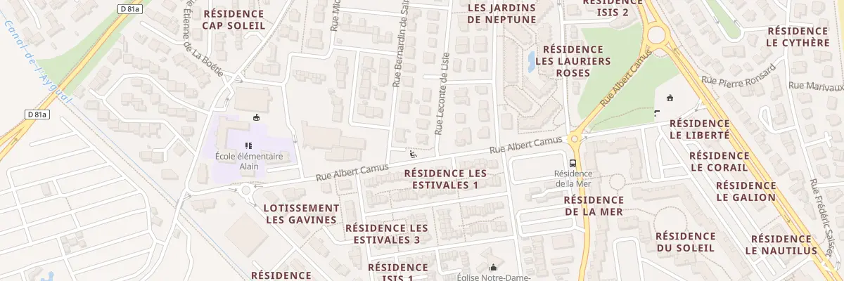 Plan du 34 Rue Leconte de Lisle à Saint-Cyprien
