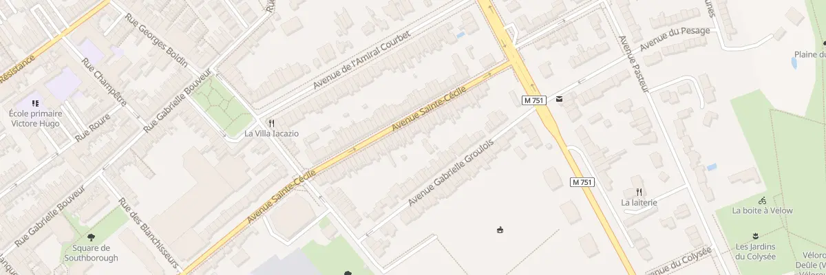 Plan du 172 Av Sainte-Cécile à Lambersart