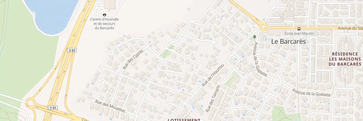 Plan du 2 Rue des Saules Pleureurs au Barcarès