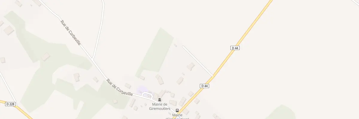 Plan du 7A Rue de Pierrelevée à Giremoutiers