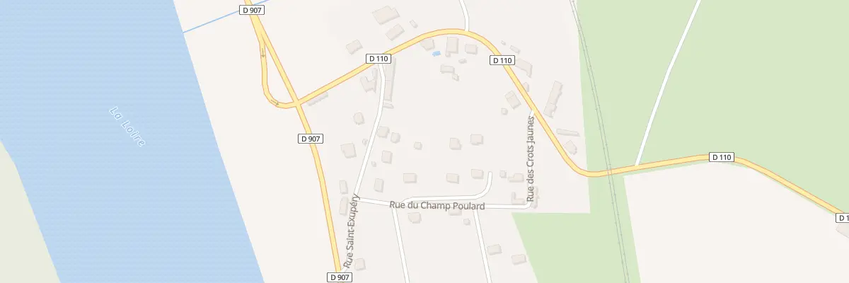 Plan du 8 Rue Saint-exupéry à La Marche