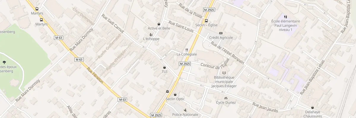 Plan du 3 Bd Joseph Hentges à Seclin