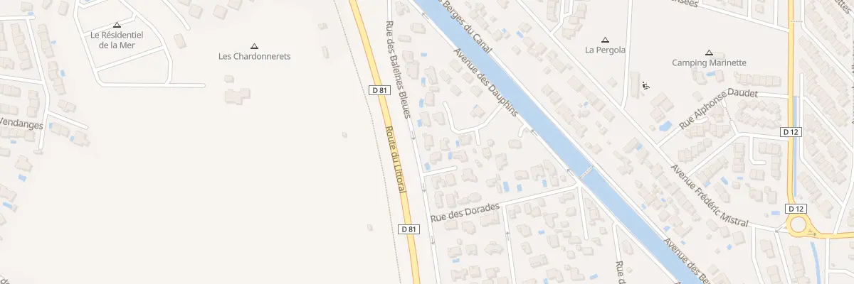 Plan du 15 Rue des Baleines Bleues à Sainte-Marie-la-Mer