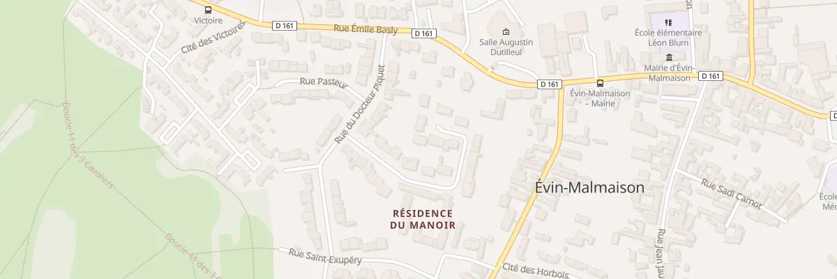 Plan du 32 Rue du 8 Mai à Évin-Malmaison