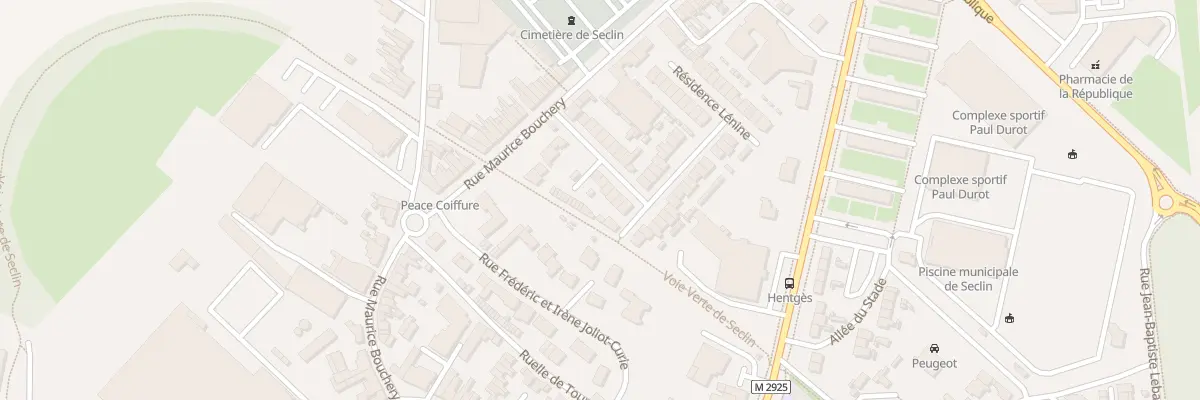 Plan du 6 Rue Groupe Lenine à Seclin