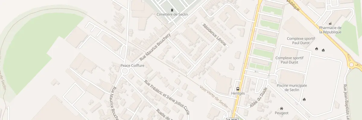 Plan du 4 Rue Groupe Lenine à Seclin