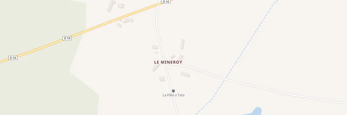 Plan du 1 Le Mineroy à Champignelles