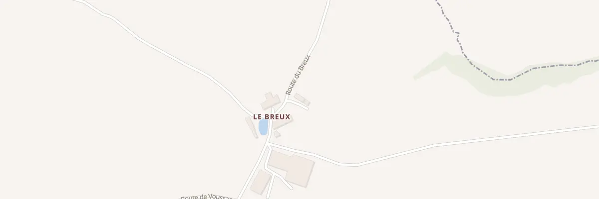 Plan du 5061 Le Breux à Saint-Marcel-en-Murat